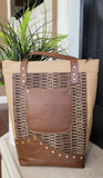 Lady's Leather Tote Bag