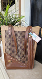 Lady's Leather Tote Bag