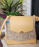 Lady's Leather Crossbody Bag