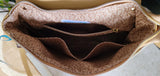 Lady's Leather Crossbody Bag