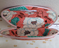 Clam Shell Cosmetic Bag